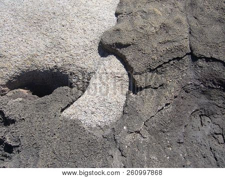 Granite Rocks Closeup, Natural Texture Pattern