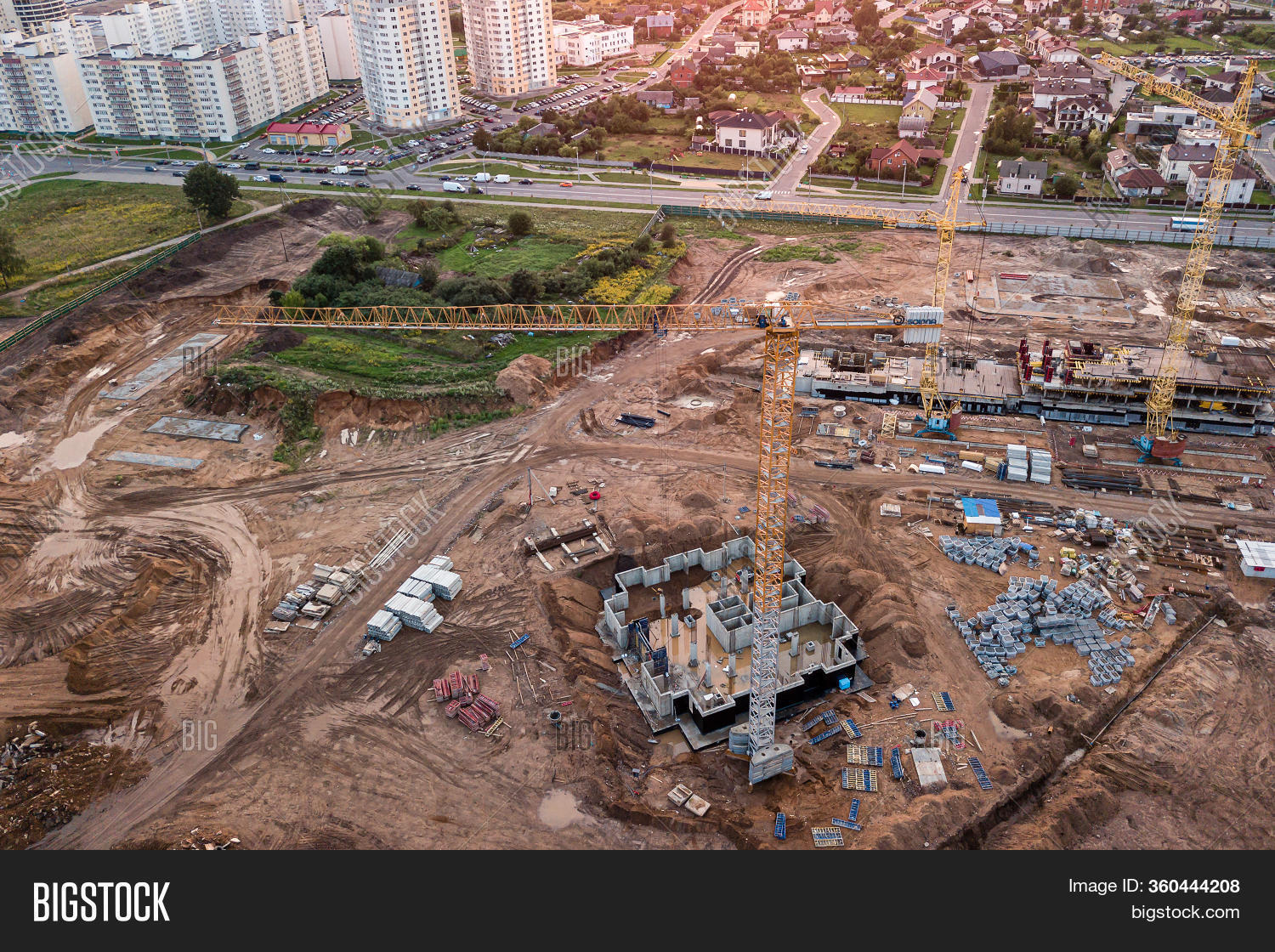 Construction Site Image & Photo (Free Trial) | Bigstock