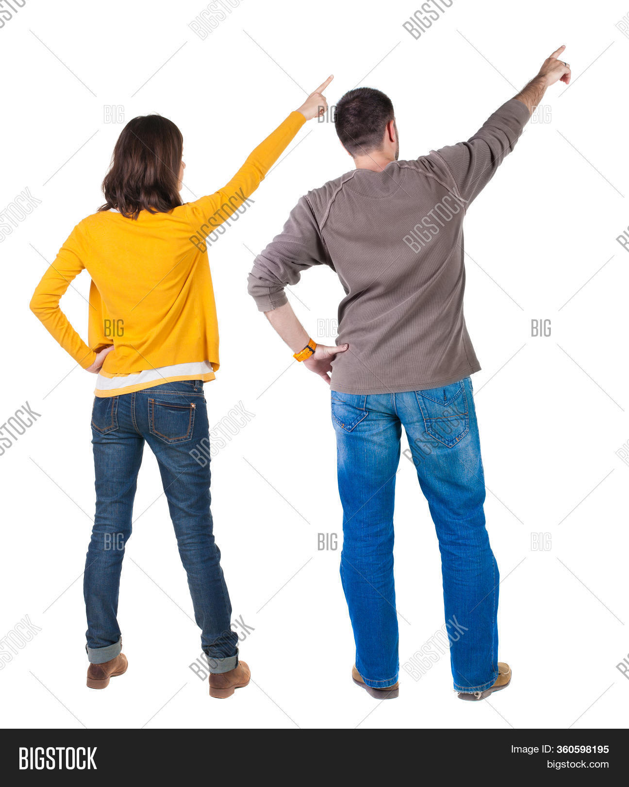 Back View Couple Image & Photo (Free Trial) | Bigstock