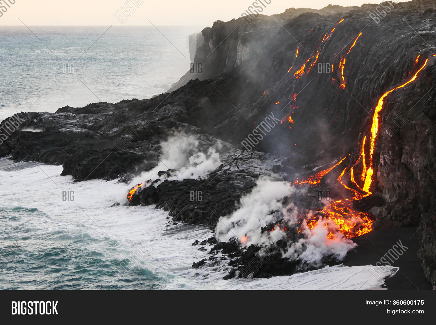 Lava Big Island Hawaii Image & Photo (Free Trial) Bigstock