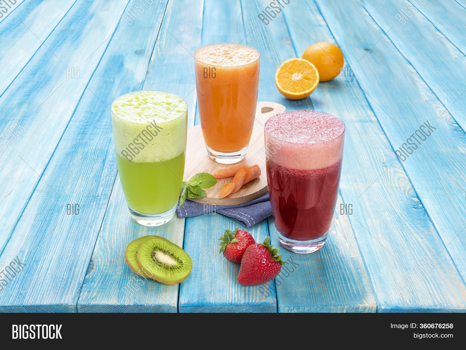 Different Juices One Image & Photo (Free Trial) Bigstock