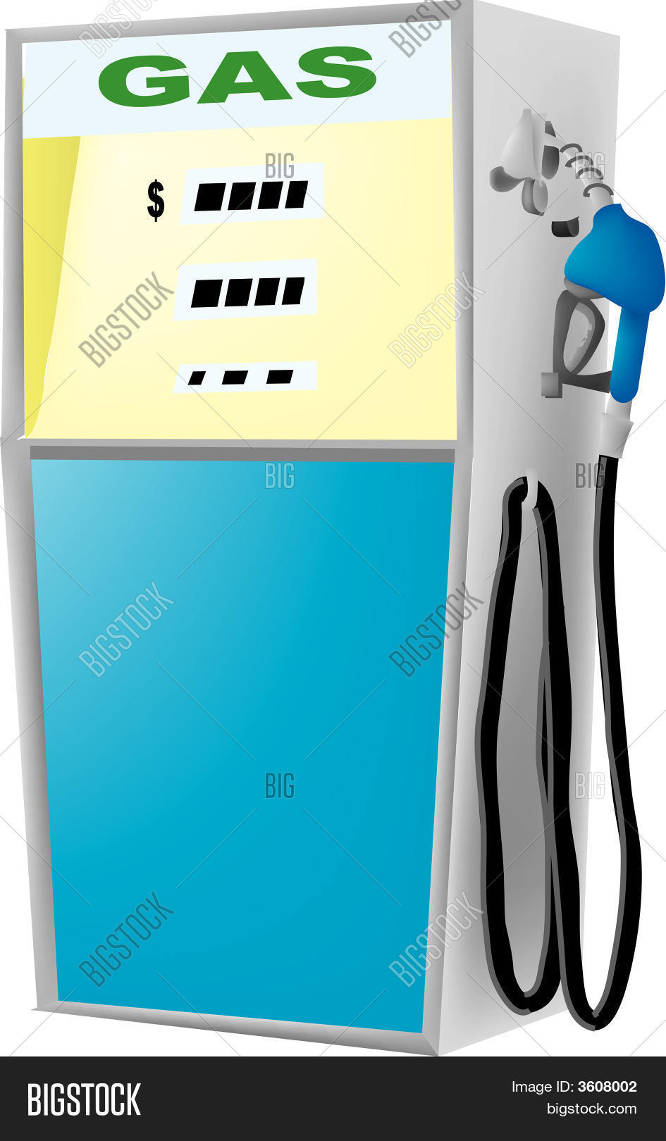 Gas Pump Vector & Photo (Free Trial) | Bigstock