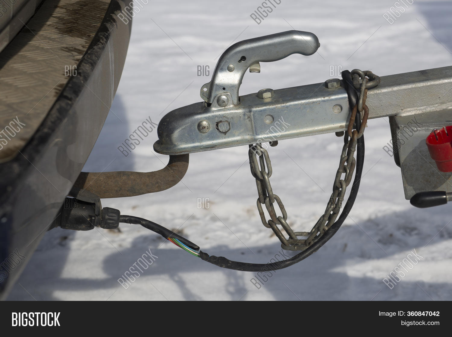 Car Open Trailer Image & Photo (Free Trial) Bigstock