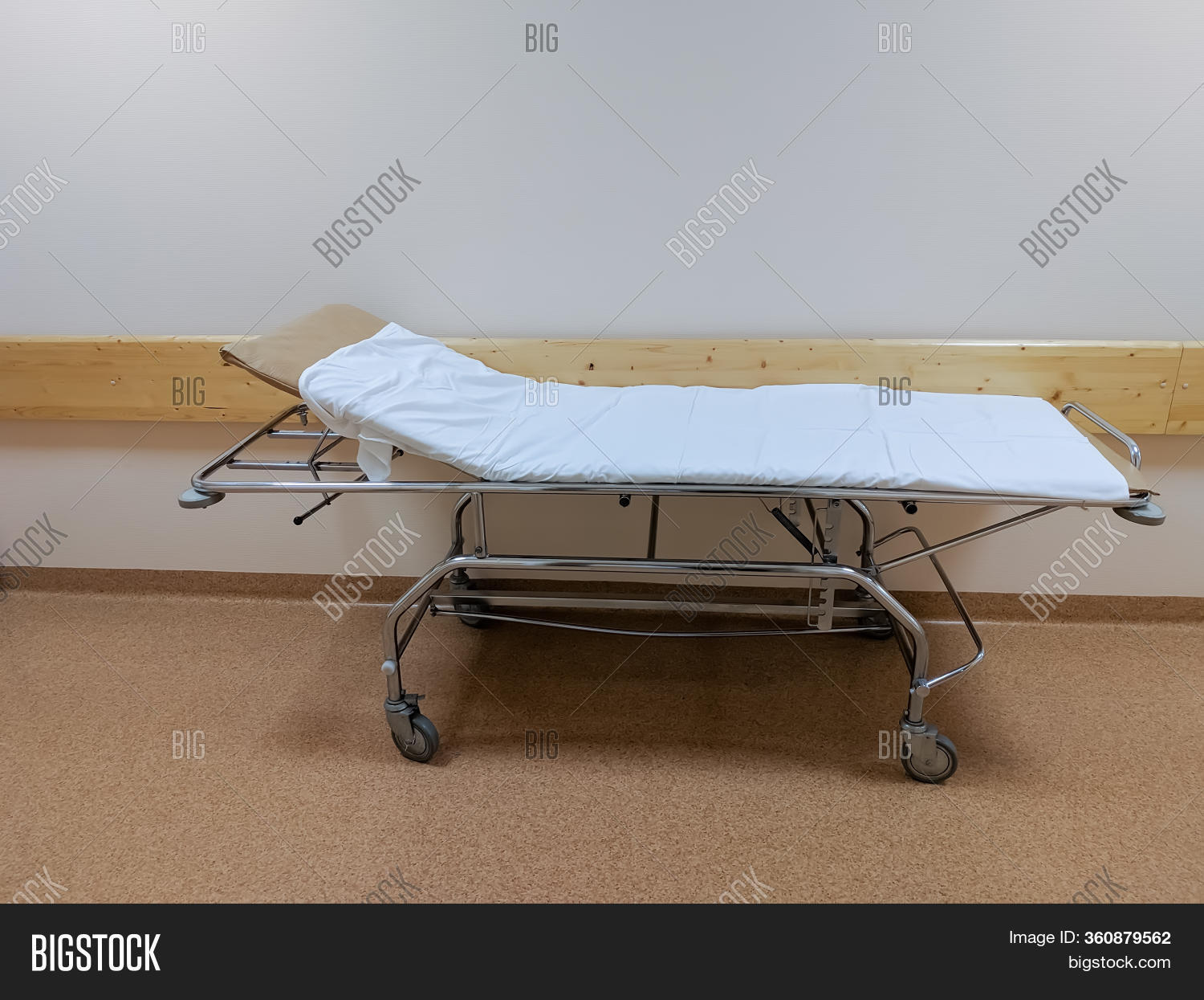 Gurney Bed Covered Image & Photo (Free Trial) Bigstock