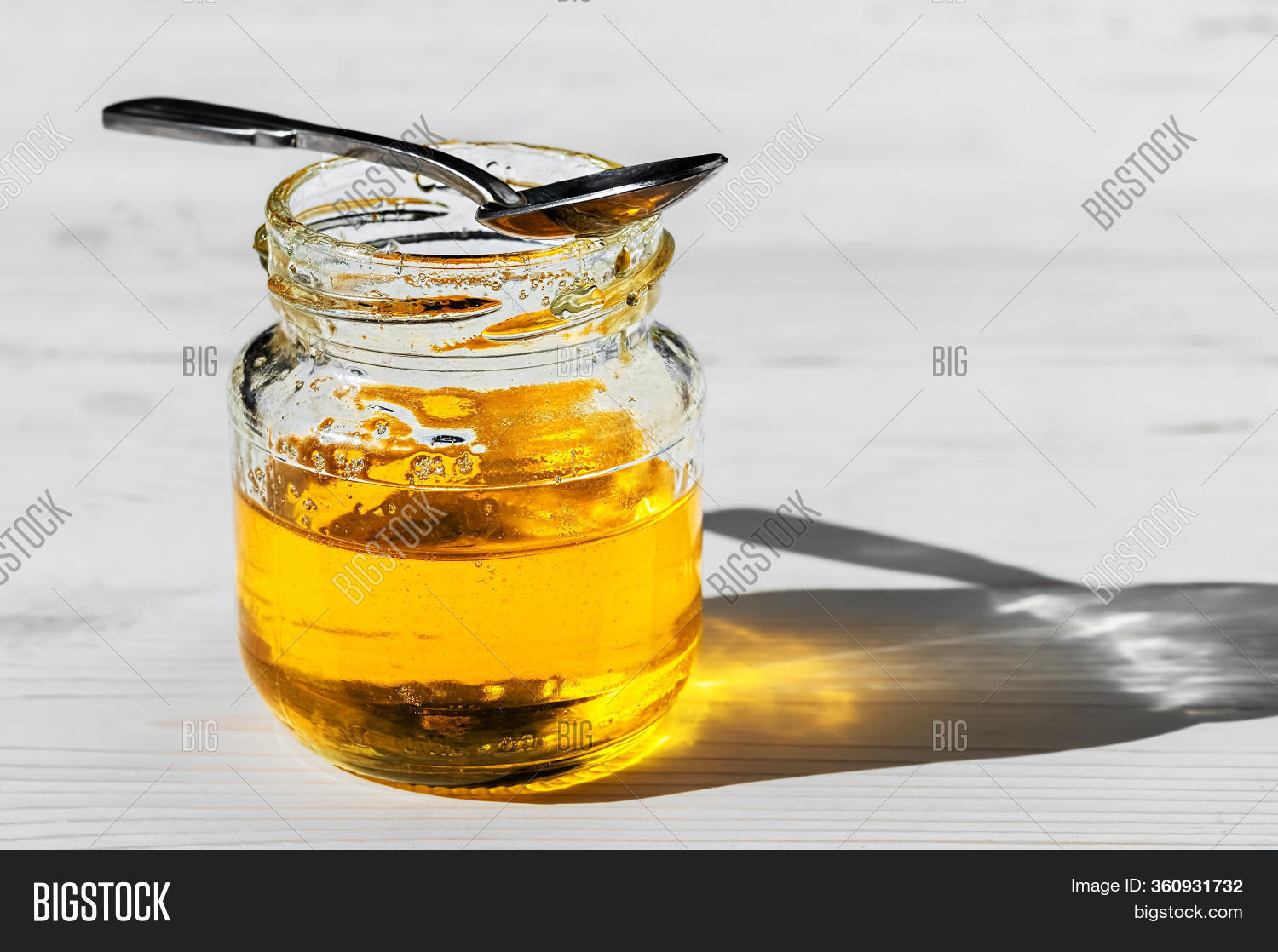 Spoon On Open Jar Image & Photo (Free Trial) Bigstock