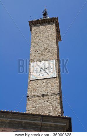 Palácio do Podest. Viterbo. Lazio. Itália.