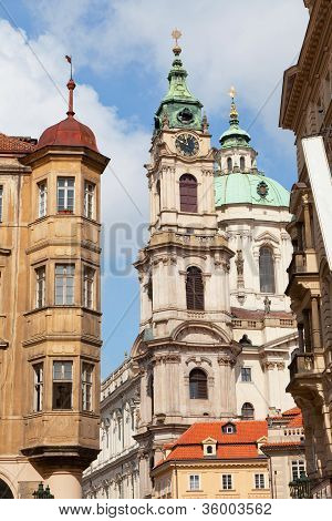 Prague St. Mikulash's church (St. Nikolay)