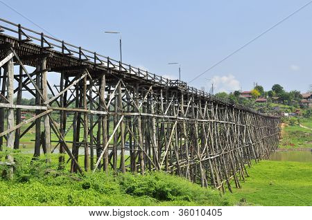 สะพานมอญที่สังขละบุรี