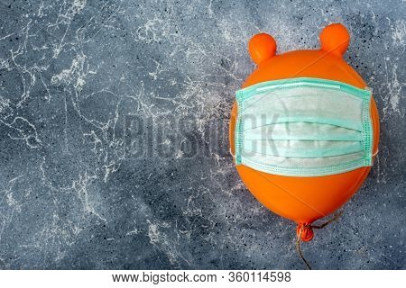 Coronavirus Epidemic Self-isolation Remote Work Protective Mask Social World Problem Covid - 19