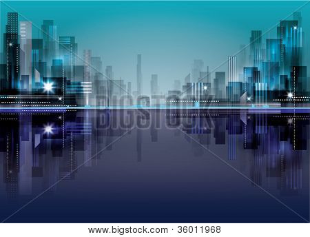 Skyline cidade moderna