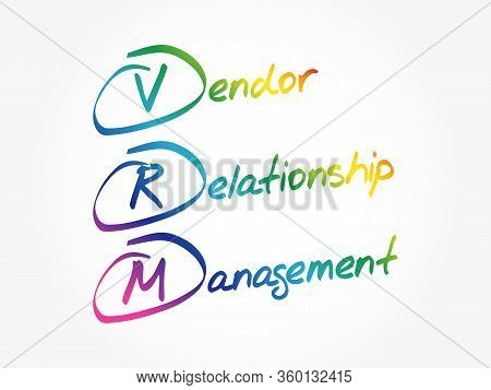 Vrm - Vendor Relationship Management, Acronym Business Concept