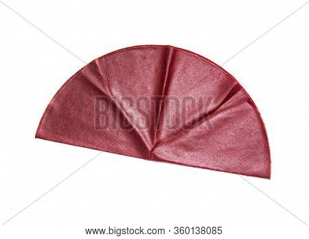 Fruit Ossetian Pastille On White Background. National Sweets