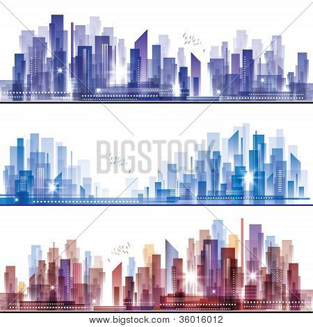Skyline cidade moderna