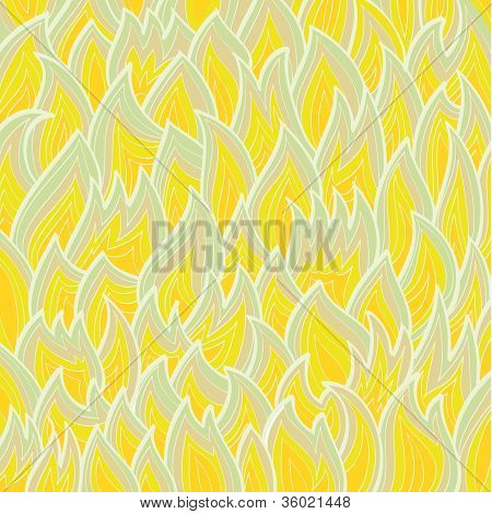 Oranssi Fire tausta tyylitelty käsin tehty liekit