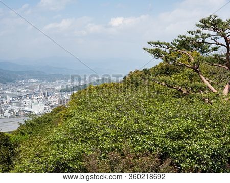 Panoramic View Of Kochi City From The Top Of Mount Godai - Kochi, Japan