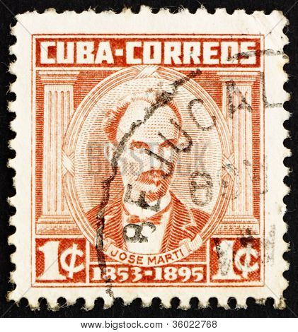 Postage stamp Cuba 1961 Jose Marti, Revolutionary