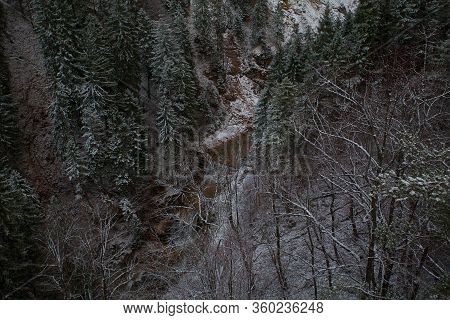 Beautiful Panoramic Landscape In The German Alps