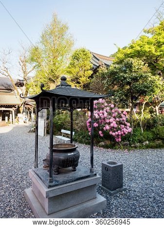 Kochi Prefecture, Japan - April 8, 2018: On The Grounds Of Iwamotoji, Temple Number 37 Of Shikoku Pi