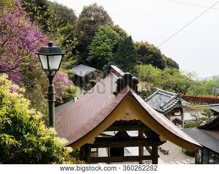 Kochi, Japan - April 6, 2018: Springtime On The Grounds Of Konomineji, Temple Number 27 Of Shikoku P