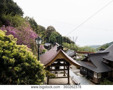 Kochi, Japan - April 6, 2018: Springtime On The Grounds Of Konomineji, Temple Number 27 Of Shikoku P