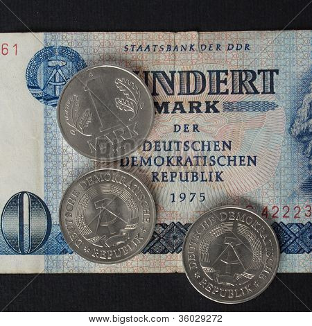 DDR banknote