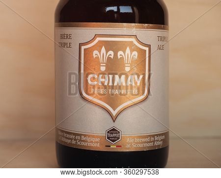 Chimay - Circa April 2020: Chimay Bottle Of Beer