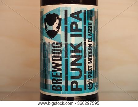 Punk Ipa Beer Bottle