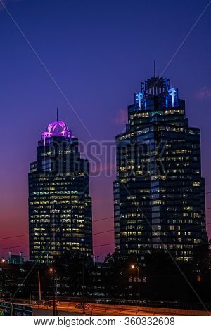 Atlanta, Georgia - October 3, 2019: Since The Massive Improvements To The Infrastructure Leading Up 