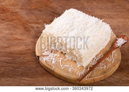 Sweet Couscous (tapioca) Pudding (cuscuz Doce) With Coconut
