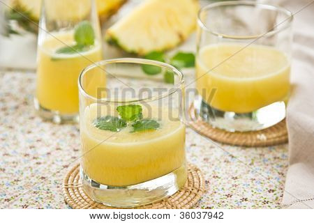 Ananas-smoothie