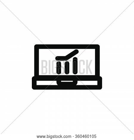 Device Development Analyst Icon Line Style Graphic Design