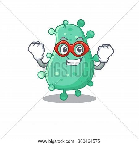 A Cartoon Character Of Agrobacterium Tumefaciens Performed As A Super Hero
