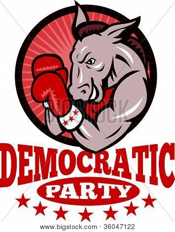 Demokrata osioł maskotka