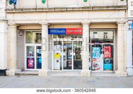 United Kingdom, Lancaster - 9th April 2020 W H Smiths One Of The Uks Leading Retail Groups