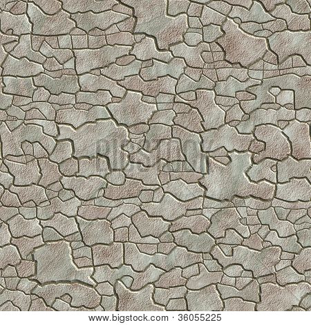 Trottoir bloque abstrait sans soudure
