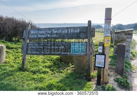 Head Nature Reserve. Walk To Hope Gap And Cuckmere Haven Beaches With Further Access To Beachy Head 