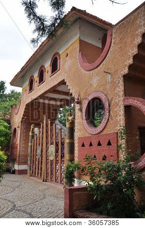 Shilparamam arts and crafts village in Hyderabad, India