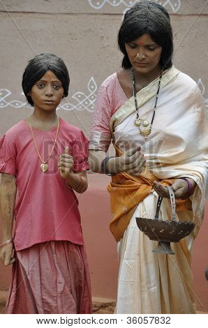 Shilparamam arts and crafts village in Hyderabad, India