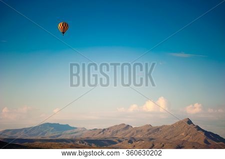 Hot Air Balloons Over Sierra County Nm
