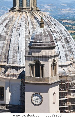 Katedralen i St. Margherita. Montefiascone. Lazio. Italien.