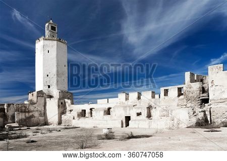 Architectural detail of Mazagan, El Jadida, Morocco - a Portuguese Fortified Port City registered as a UNESCO World Heritage Site