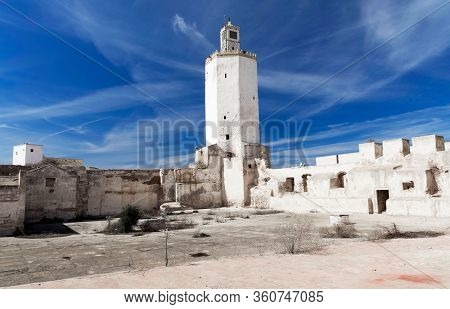 Architectural detail of Mazagan, El Jadida, Morocco - a Portuguese Fortified Port City registered as a UNESCO World Heritage Site