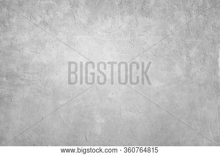 Plaster Or Gypsum Cement Wall Grunge Texture Background For Interior Or Exterior Design.