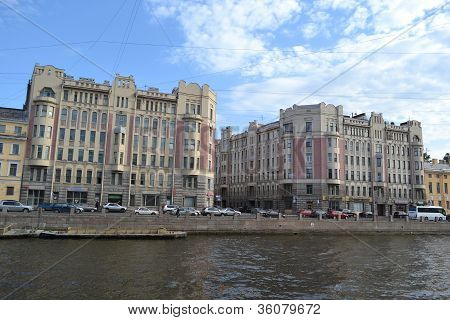 Nábřeží Fontanka. St.Petersburg