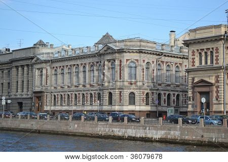 Nábřeží Fontanka. St.Petersburg