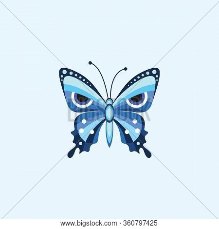 Butterfly Icon Logo Design. Vector Illustration. Butterfly Icon Logo.