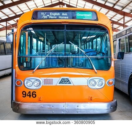 Duluth, Georgia - September 11, 2019: The Southeastern Railway Museum Occupies 35-acres In Duluth, G