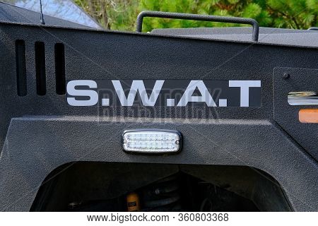 Cumming, Georgia - September 28, 2019: First Responders Are People With Specialized Training And Are