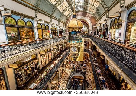 12th February 2020 In Sydney, Australia. A German Photographer Visiting The City Center, Taking Pict