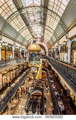 12th February 2020 In Sydney, Australia. A German Photographer Visiting The City Center, Taking Pict